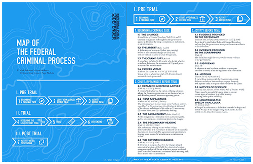 Map of the Federal Court Process (1 of 2) - 11x17 
